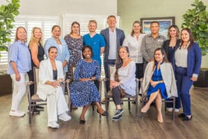 The employees of Medical Hill together