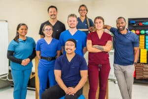 The group of physical therapists at Medical Hill
