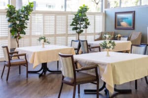 The dining room at medical hill