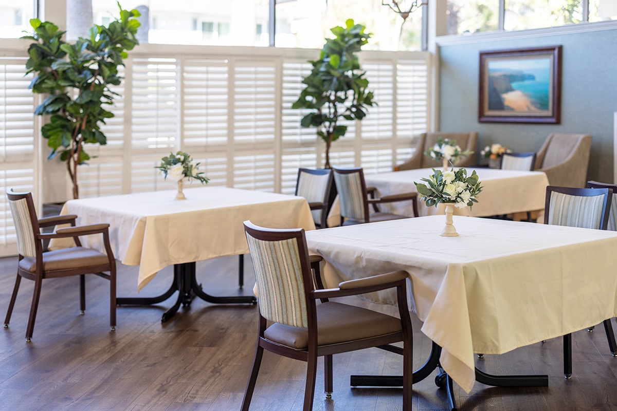 The dining room at medical hill