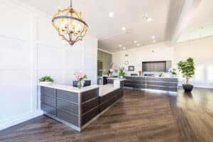 The lobby at medical hill