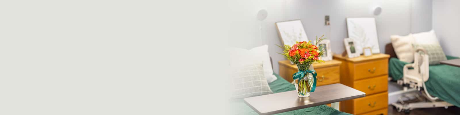 A residents shared room at Medical Hill