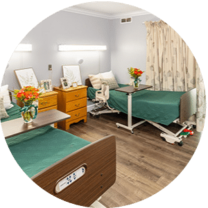 A shared room at Medical Hill