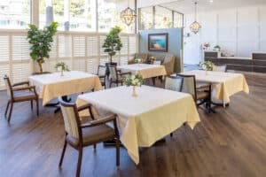 Dining room at Medical Hill Healthcare Center