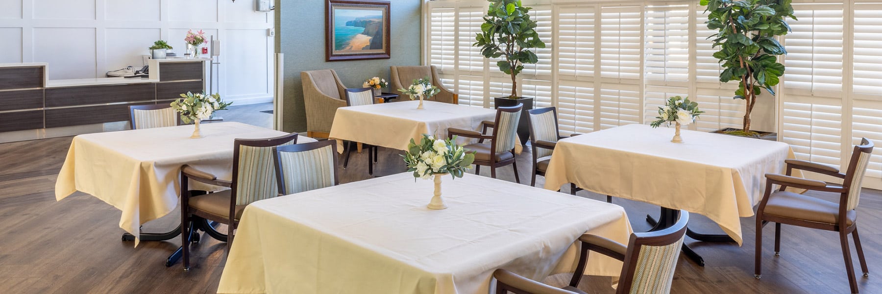 Dining room at Medical Hill Healthcare Center